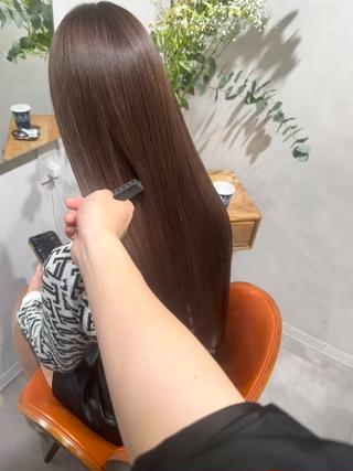 ロング カラー 髪質改善lab.em.梅田店所属・髪質改善 伊藤のヘアスタイル