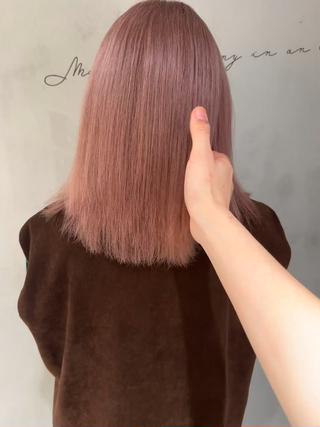 ミディアム カラー 髪質改善lab.em.梅田店所属・髪質改善 伊藤のヘアスタイル
