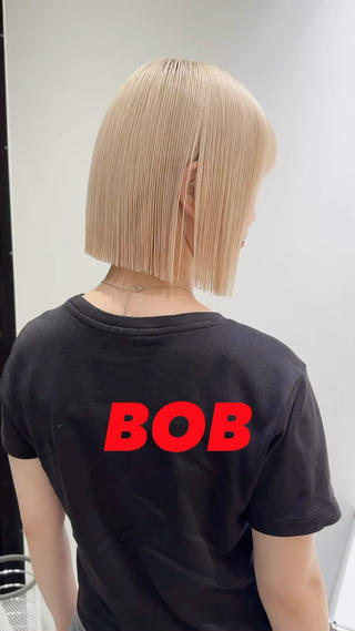 #ボブ#外はねボブ#きりっぱなしボブ#ミニボブ#結べるボブ#顔周りレイヤー#ボブアレンジ#タッセルボブ 