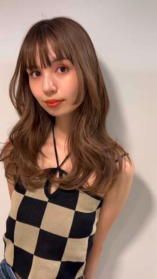 ロング カラー matsuzawa mihoのヘアスタイル