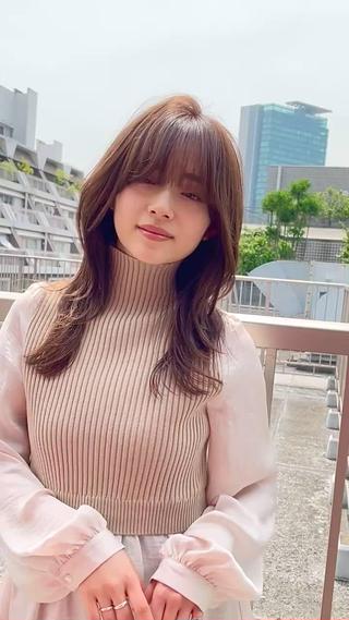 セミロング fifth天神/末廣 和也のヘアスタイル