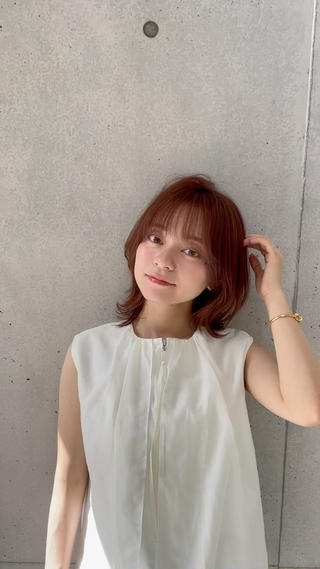 ミディアム fifth天神/末廣 和也のヘアスタイル