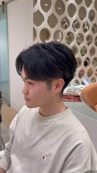 パーマ メンズ fifth天神/末廣 和也のヘアスタイル