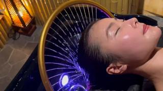 人気の頭身浴ヘッドシャワーはウェットヘッドスパ90分のコースにございます☆ 