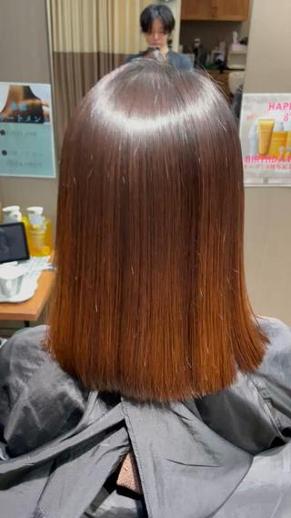 ミディアム Alma所属・髪質改善ストレート/ 廣瀬のヘアスタイル