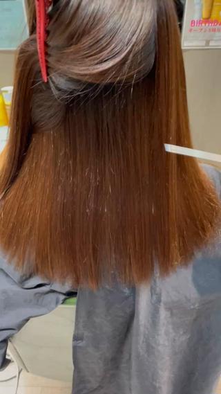 ミディアム Alma所属・髪質改善ストレート/ 廣瀬のヘアスタイル