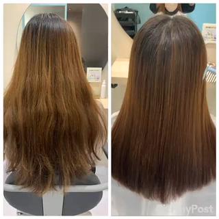 セミロング 丹野 圭太のヘアスタイル