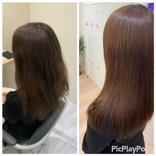 セミロング 丹野 圭太のヘアスタイル