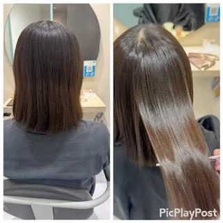 施術工程からドライのみの仕上げまで☆ 