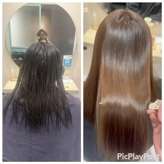 セミロング 丹野 圭太のヘアスタイル