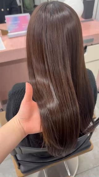 ロング 鈴木瑛里／ブロンド ベージュ／男女のヘアスタイル