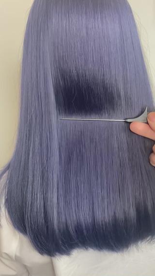 セミロング ボブ/ぱつっとボブ/ 谷口 海星のヘアスタイル