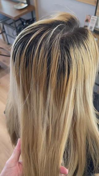 ロング カラー Iz所属・マスダ ヤスノリのヘアスタイル