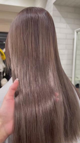 ロング カラー 笹江 瑞穂のヘアスタイル