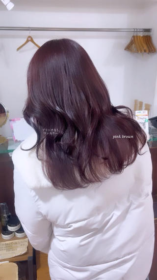 カラー 🎀艶カラー/ヘアメ しおり🎀のヘアスタイル