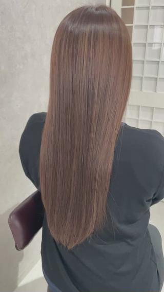 ロング カラー パーマ ヘアアレンジ キッズ ネイル マツエク・マツパ アイブロウ Leyシェアサロン所属・Ken ドライカット ✂️水素ケアのヘアスタイル