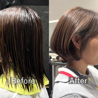 ショート ひなた あゆみのヘアスタイル