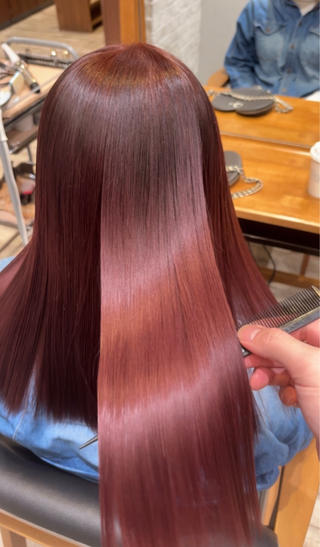 ミディアム 💭透明感/艶髪🫧 haluki🫧‪のヘアスタイル