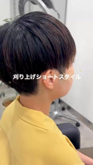 ショート ヘアアレンジ メンズ 💝似合わせカット& カラーＵｒｕｎａ💝のヘアスタイル