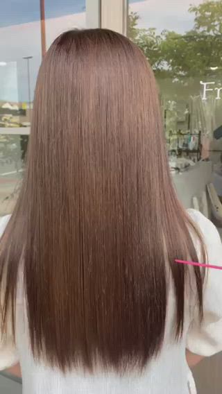 ロング カラー ツヤ髪質改善 💜れいな💜のヘアスタイル