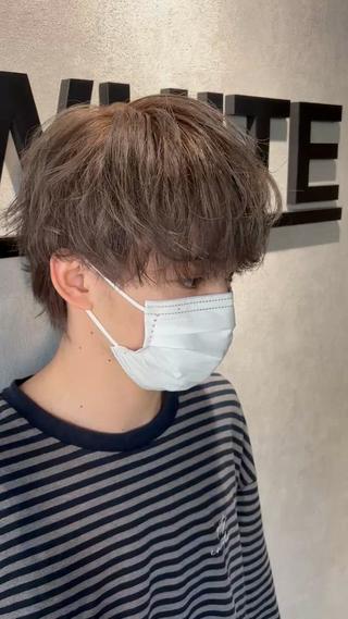 カラー メンズ _white【京橋店】所属・_WHITE / KENTOのヘアスタイル