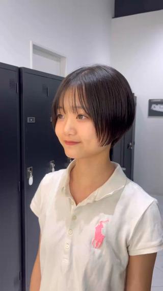 ショート 石塚 瑛里菜のヘアスタイル