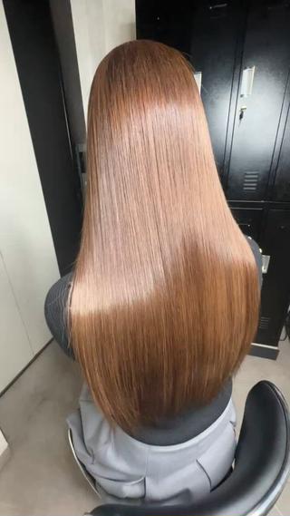 ロング 新宿/韓国風レイヤー 髪質改善/ジャッキーのヘアスタイル