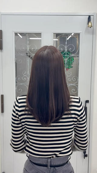 ミディアム カラー 髪質改善Acero. shoyaのヘアスタイル
