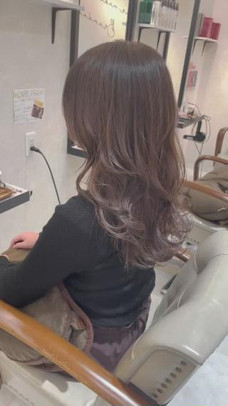 セミロング 本店店長☆ 前原海翔のヘアスタイル