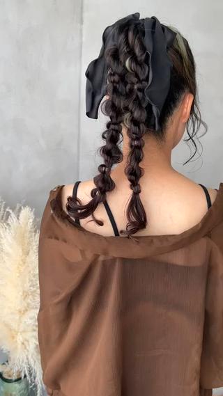 ツインテールアレンジ 