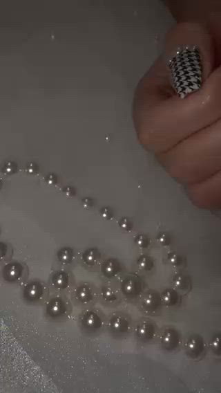 埋めつくし×キルティング×千鳥柄ネイル 