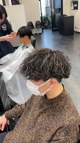 カラー パーマ メンズ 🦁メンズ神特化🦁 12月限定/隆太郎のヘアスタイル