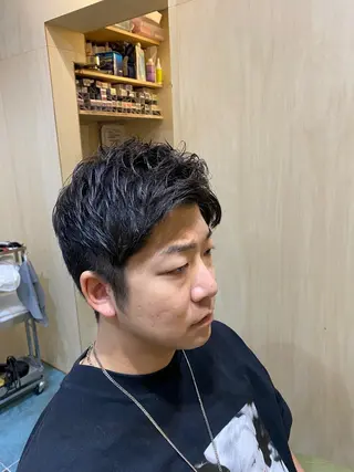 ショート メンズ メンズカット/パーマ 福島区SOSOのヘアスタイル