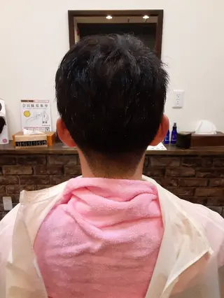 ショート メンズ ルシア美容室|岸和田 《メンズ歓迎！》山﨑のヘアスタイル
