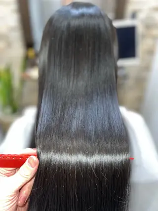 ロング カラー 多賀 順平のヘアスタイル