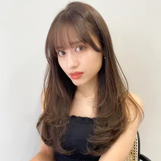 ロング カット特化| 前髪｜みひろのヘアスタイル