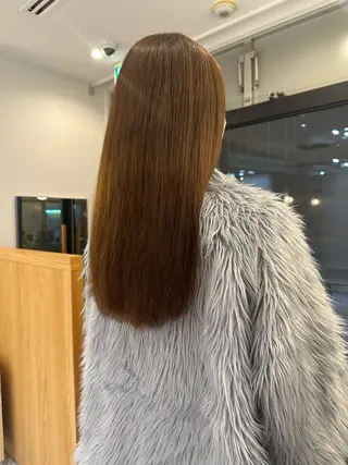ロング 和田 あおいのヘアスタイル