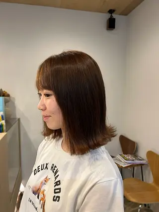 ミディアム Musée libre所属・川端 明莉のヘアスタイル
