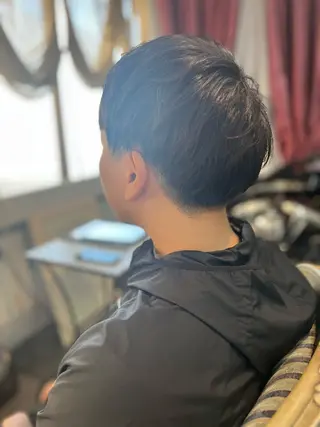 ショート メンズ Mariana雛/ ブリーチ/ハイライトのヘアスタイル