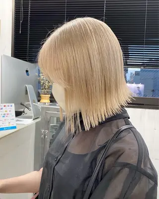 ミディアム カラー ヘアアレンジ 🫧透明感カラー/ ナルハ🫧のヘアスタイル