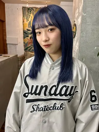 ロング 🫧透明感カラー🫧 ハシモトタケルのヘアスタイル