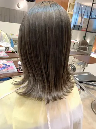 ミディアム メンズパーマ/難波/ 心斎橋　室園亮佑のヘアスタイル