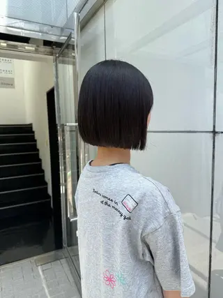 ショート カラー 似合わせヘア🫶🏻 つきいてるみのヘアスタイル