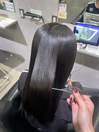 ロング SOL しゅのんのヘアスタイル