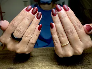 ネイル うる艶♡透明感ネイル Rirashiaのネイルデザイン