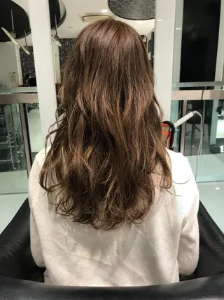 ミディアム カラー 顔まわり職人🇰🇷 韓国ヘア/KAITOのヘアスタイル