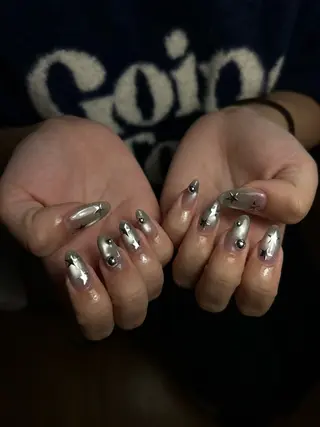 ネイル ⟡.·coco⟡.· 年始予約解放中のネイルデザイン