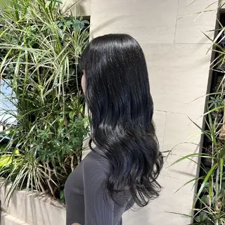 ロング 髪質改善/お呼ば れヘア/透明感カラーのヘアスタイル