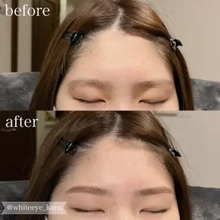 アイブロウ WHITEEYE 🤍KANAの眉毛・アイブロウイメージ