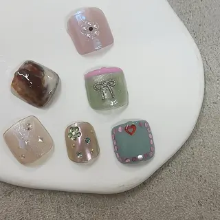 ネイル 右田 里桜のネイルデザイン